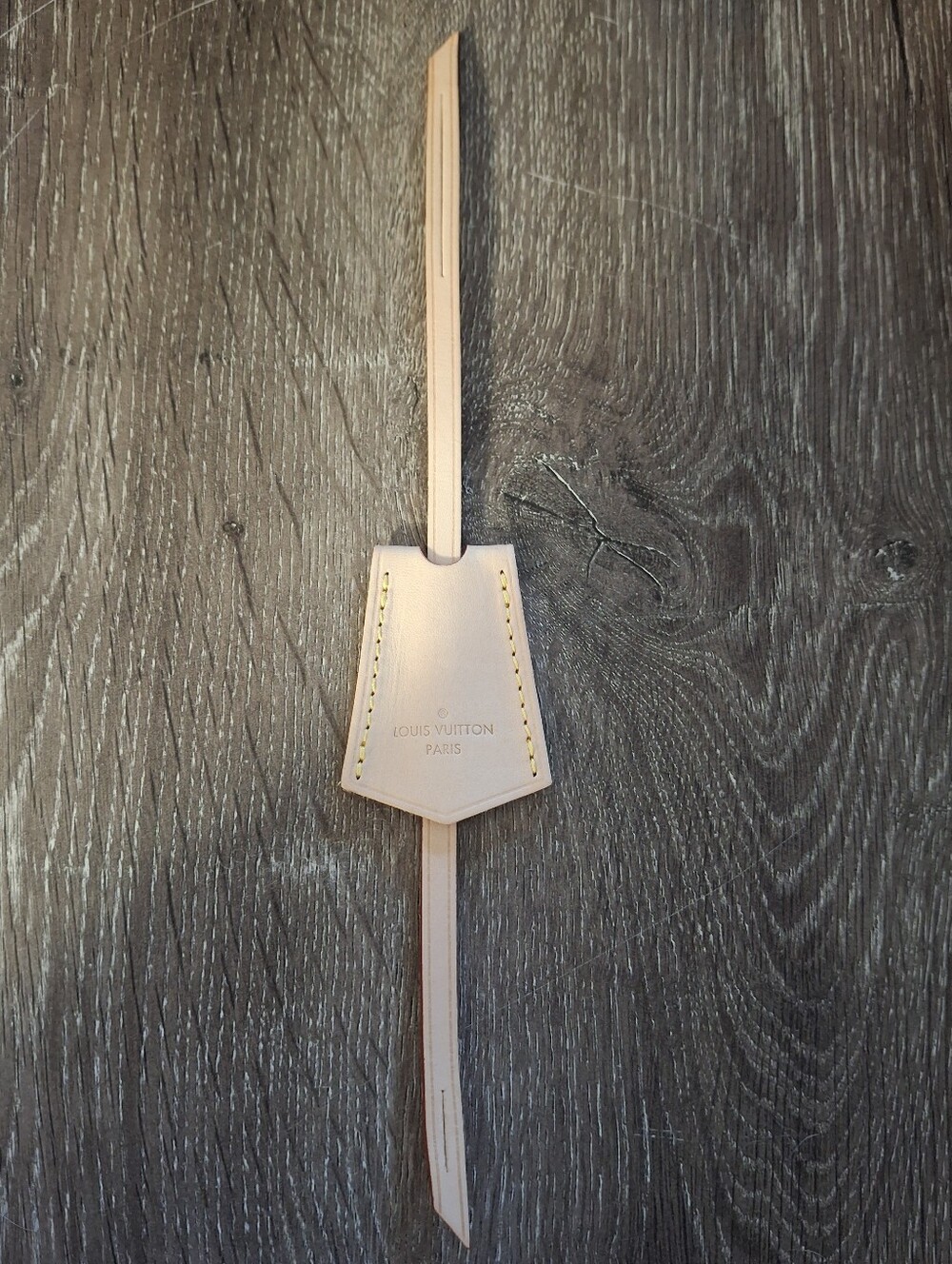 Louis Vuitton Natural Vachetta Clochette Key Bell Holder